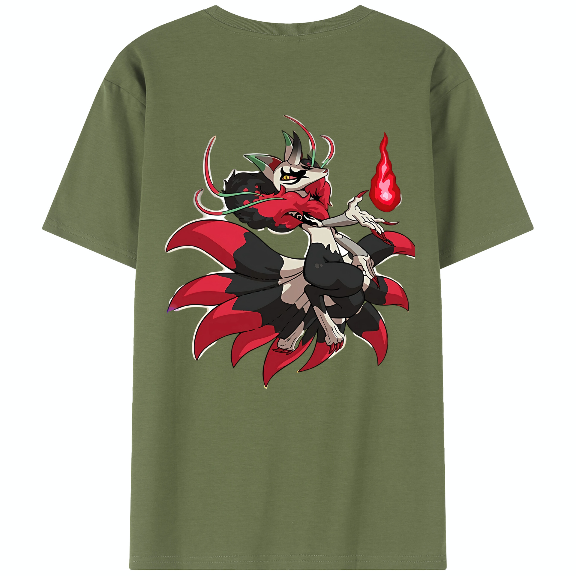 （画像用） 妖怪ウォッチ Yo-kai Watch 綿100％半袖Tシャツ（背面プリント）